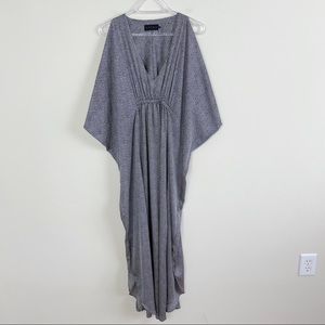 HATCH Maternity Riviera Floral Print Kaftan Dress